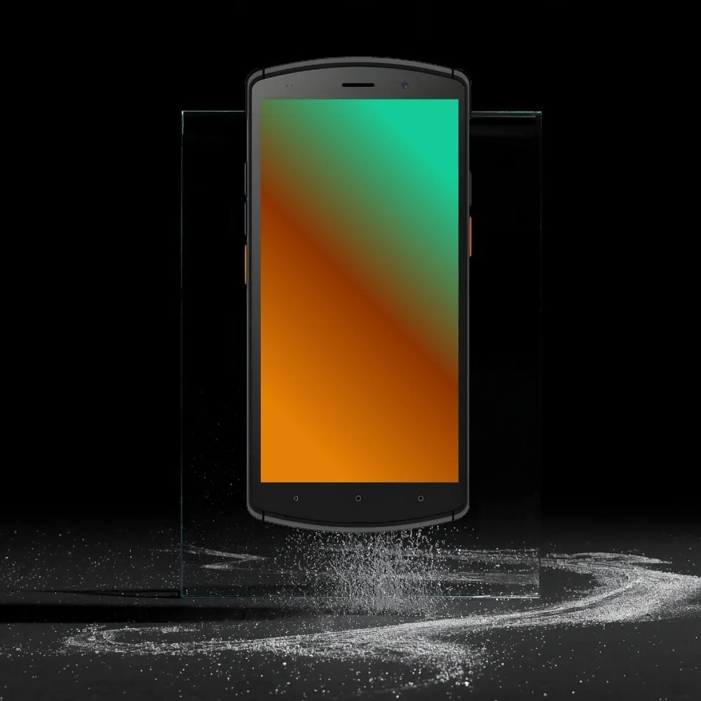 N60 display 5,7 polegadas com vidro blindado Corning Gorilla Glass certificação IP65